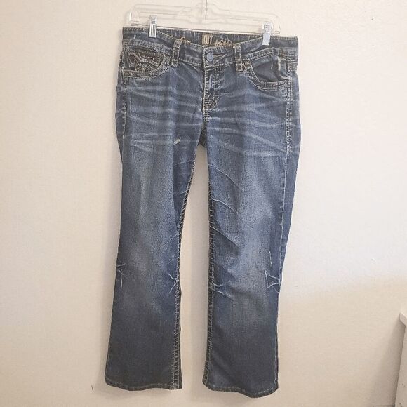 KUT FROM THE KLOTH So Low Straight Leg Jean Size 8 - Picture 2 of 7
